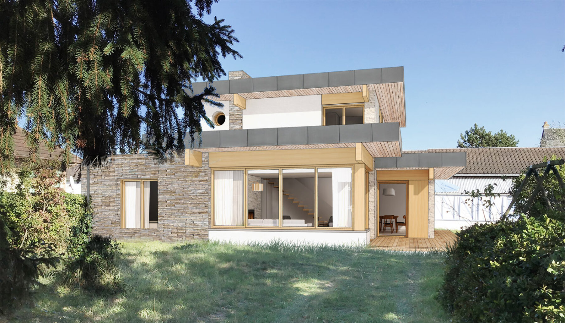 Construction neuve - Maison individuelle par un architecte Archidvisor