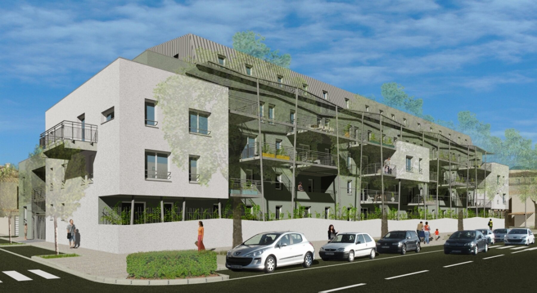 Construction neuve - Logements collectifs par un architecte Archidvisor