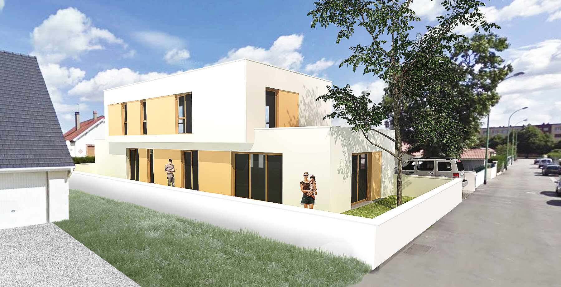 Construction neuve - Maison individuelle par un architecte Archidvisor