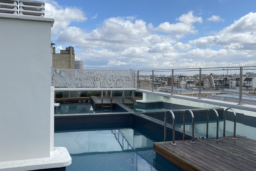 Projet D16 - Duplex avec piscine - travaux intérieurs, piscine et création terrasse rooftop - paris 16 réalisé par un architecte Archidvisor