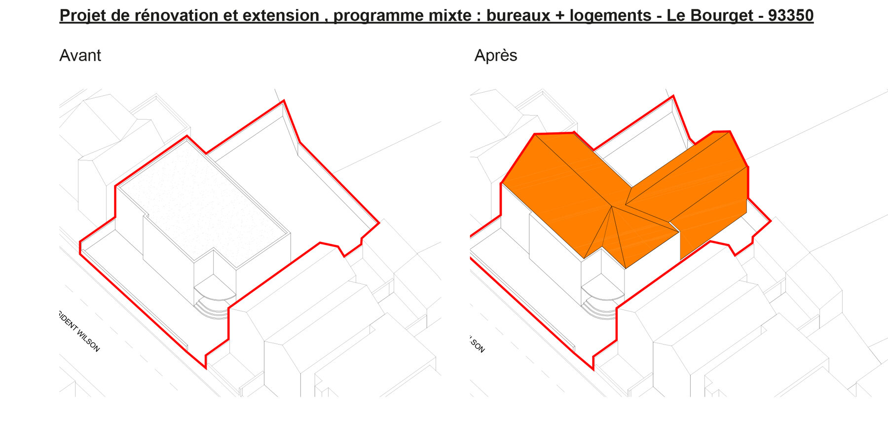 Renovation bureaux et création de logements