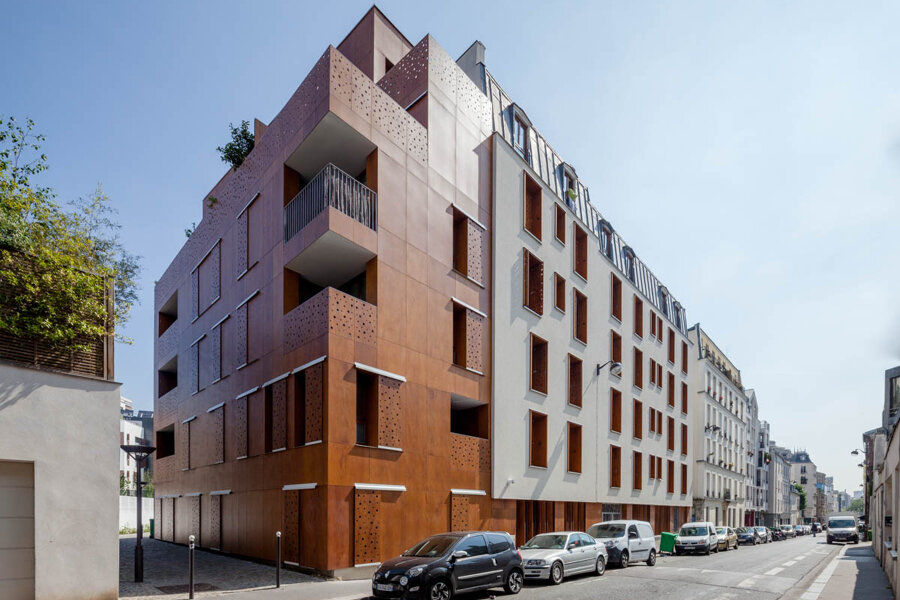 Projet Collectif de 21 logements à Paris 20e réalisé par un architecte Archidvisor
