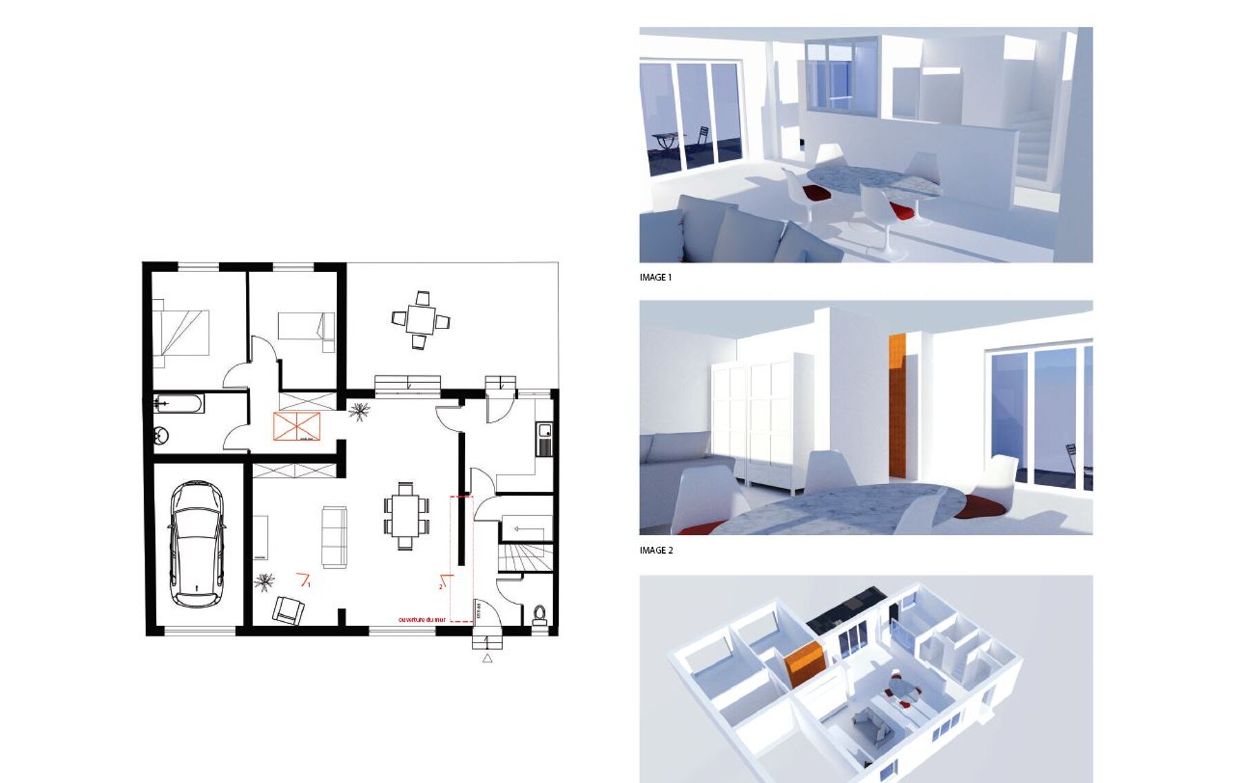 Aménagement intérieur - Maison individuelle par un architecte Archidvisor