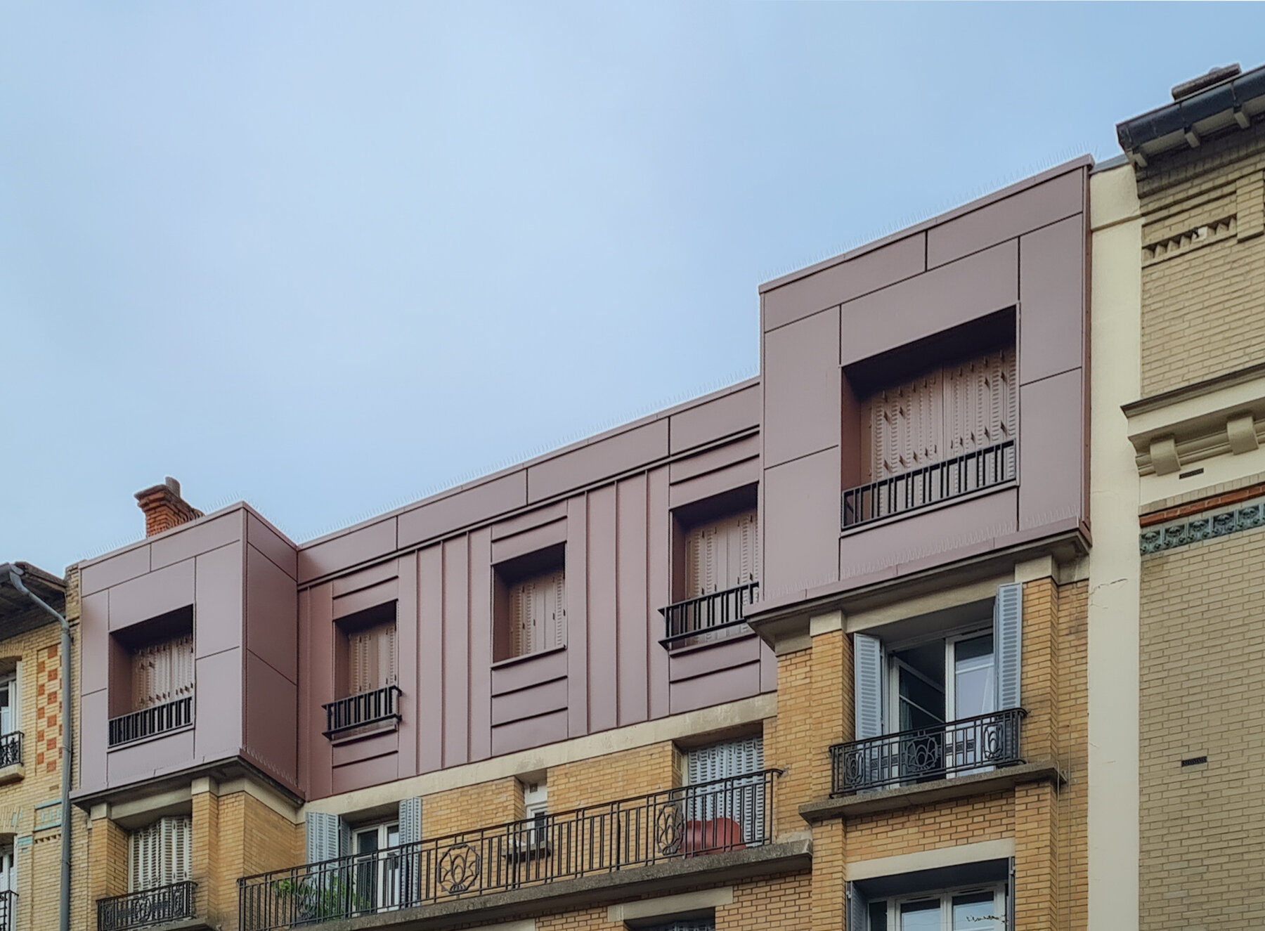 Surélévation - Logements collectifs par un architecte Archidvisor