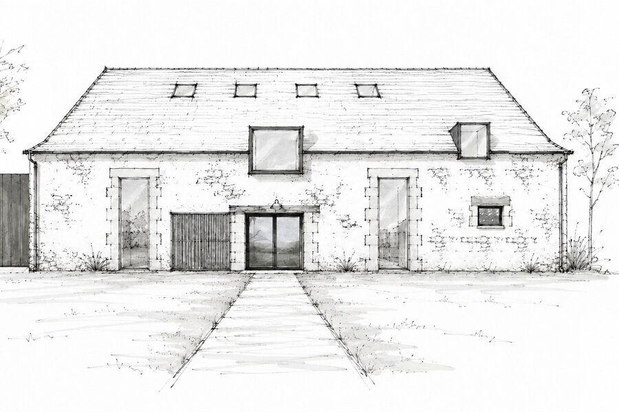 Projet Maison X/Y réalisé par un architecte Archidvisor