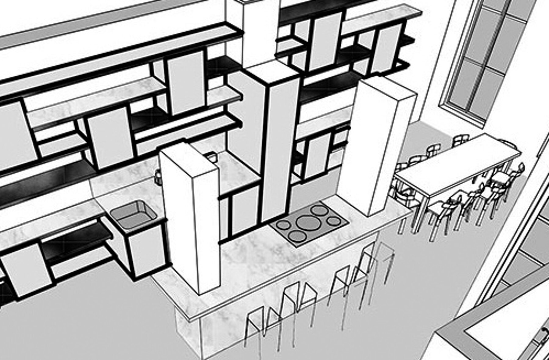 Aménagement intérieur - Maison individuelle par un architecte Archidvisor