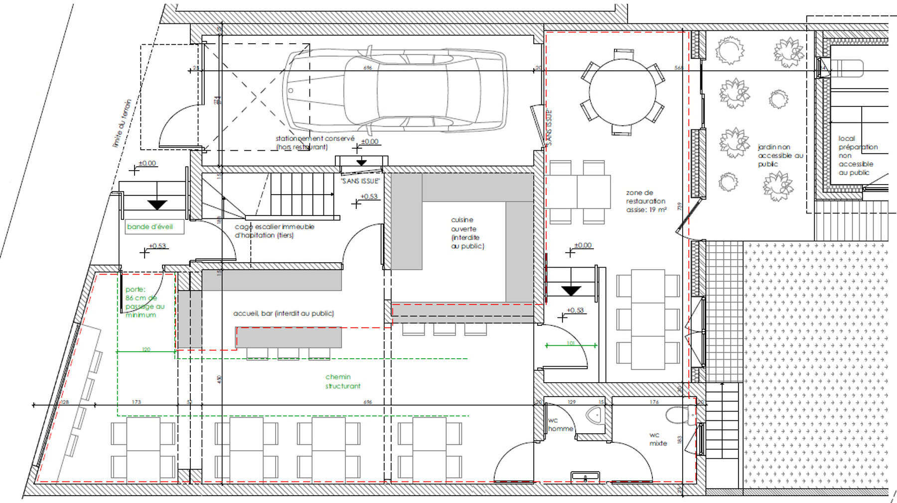 Rénovation - Restaurant par un architecte Archidvisor