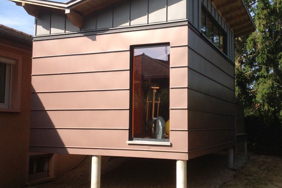 Projet Maison extension Ossature bois réalisé par un architecte Archidvisor