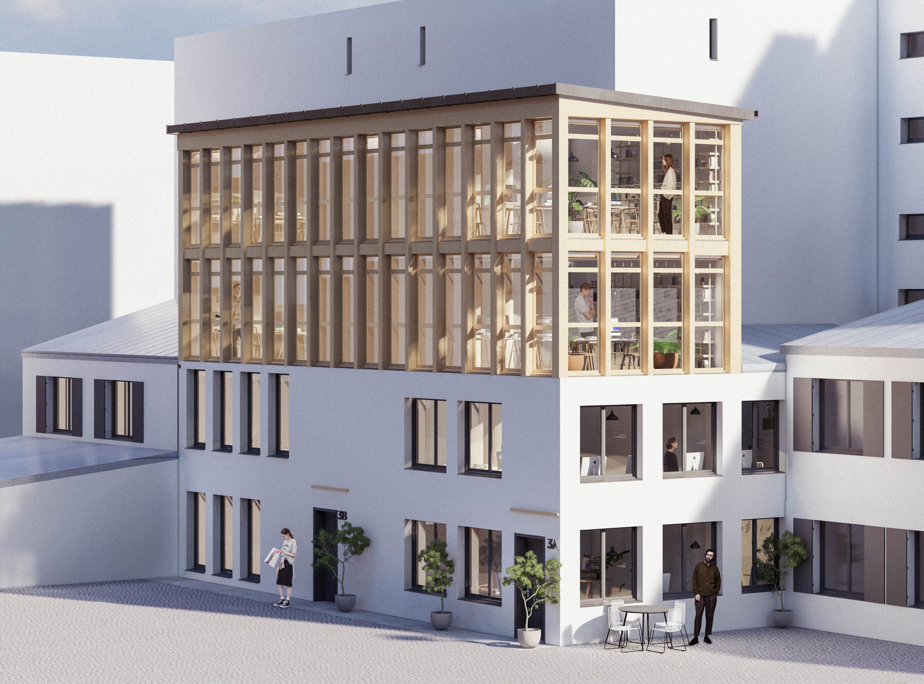 Construction neuve - Bureaux par un architecte Archidvisor