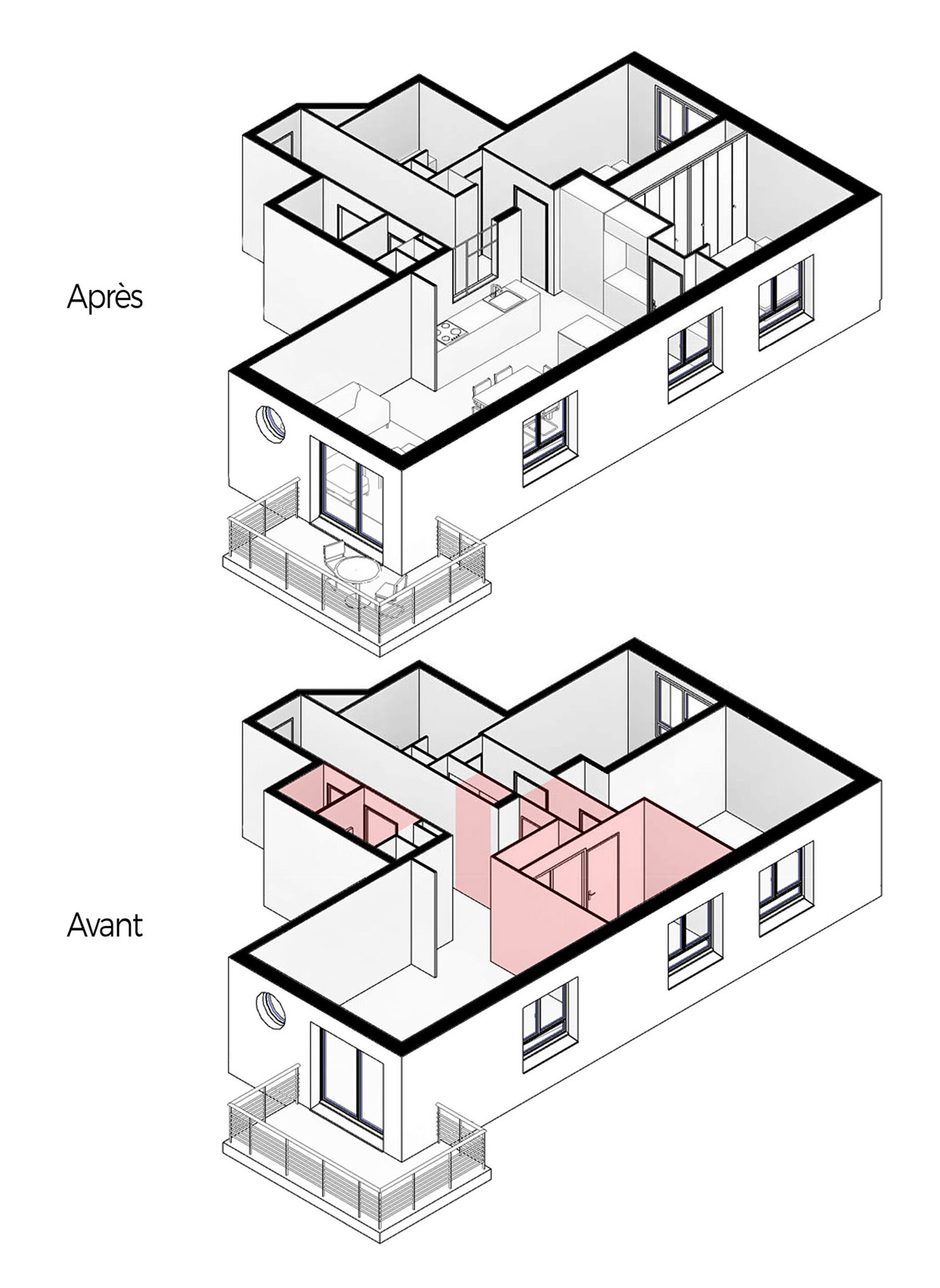 Rénovation - Appartement par un architecte Archidvisor