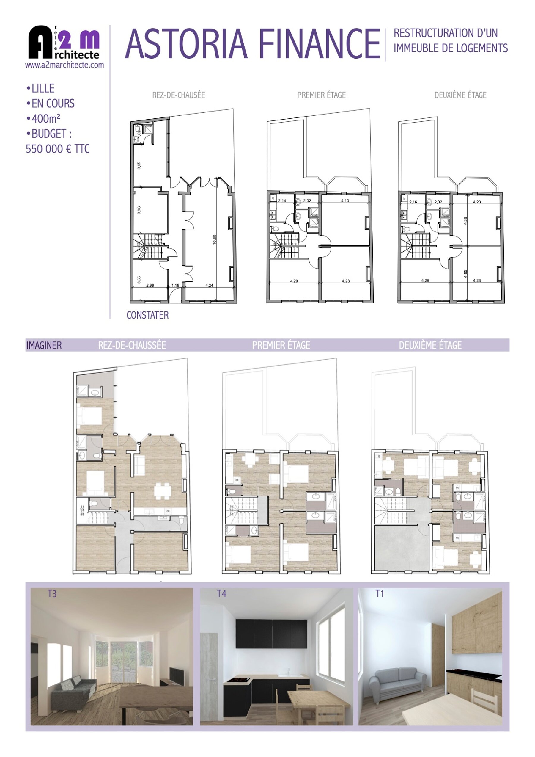 Rénovation - Logements collectifs par un architecte Archidvisor