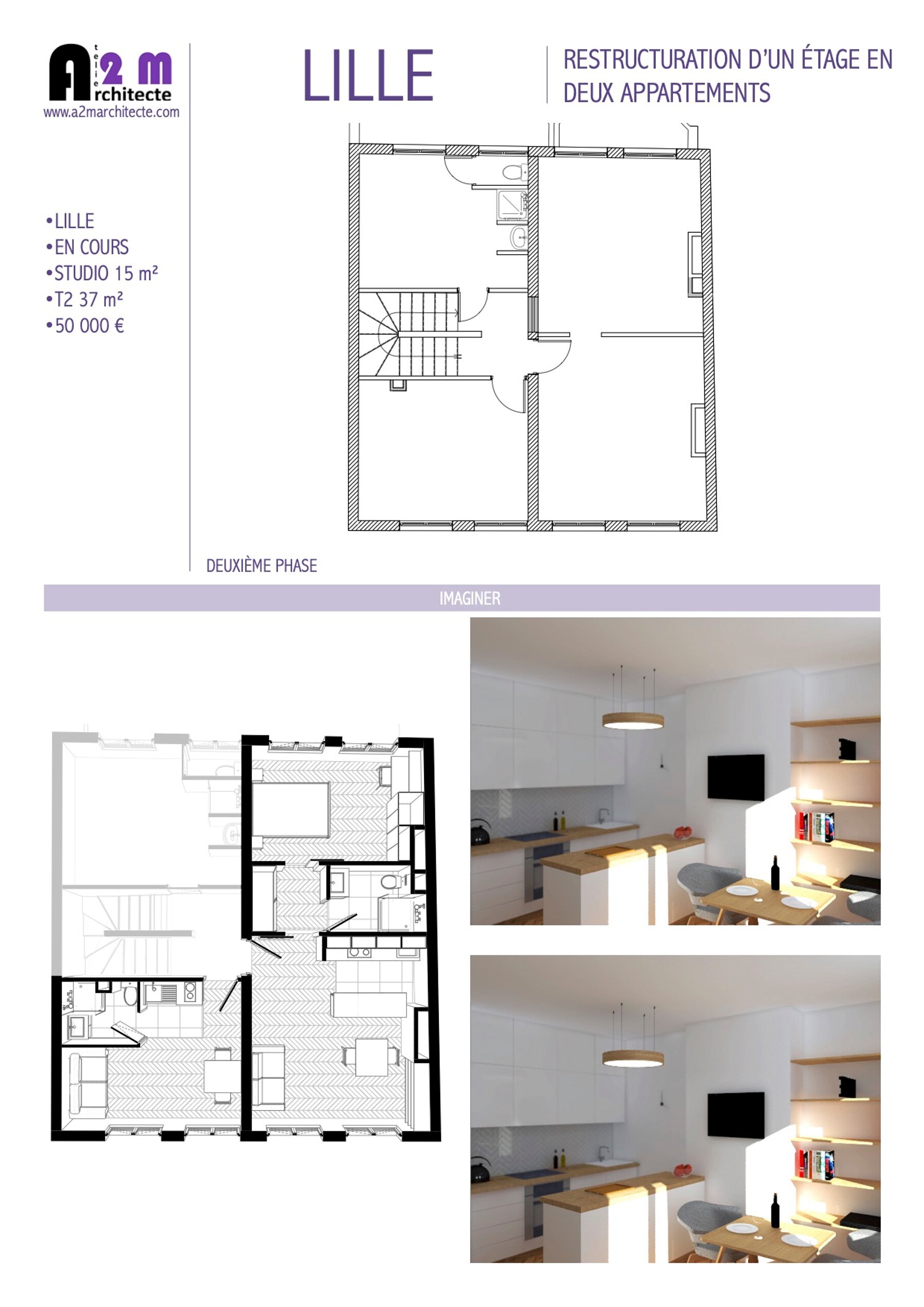 Changement de destination - Logements collectifs par un architecte Archidvisor