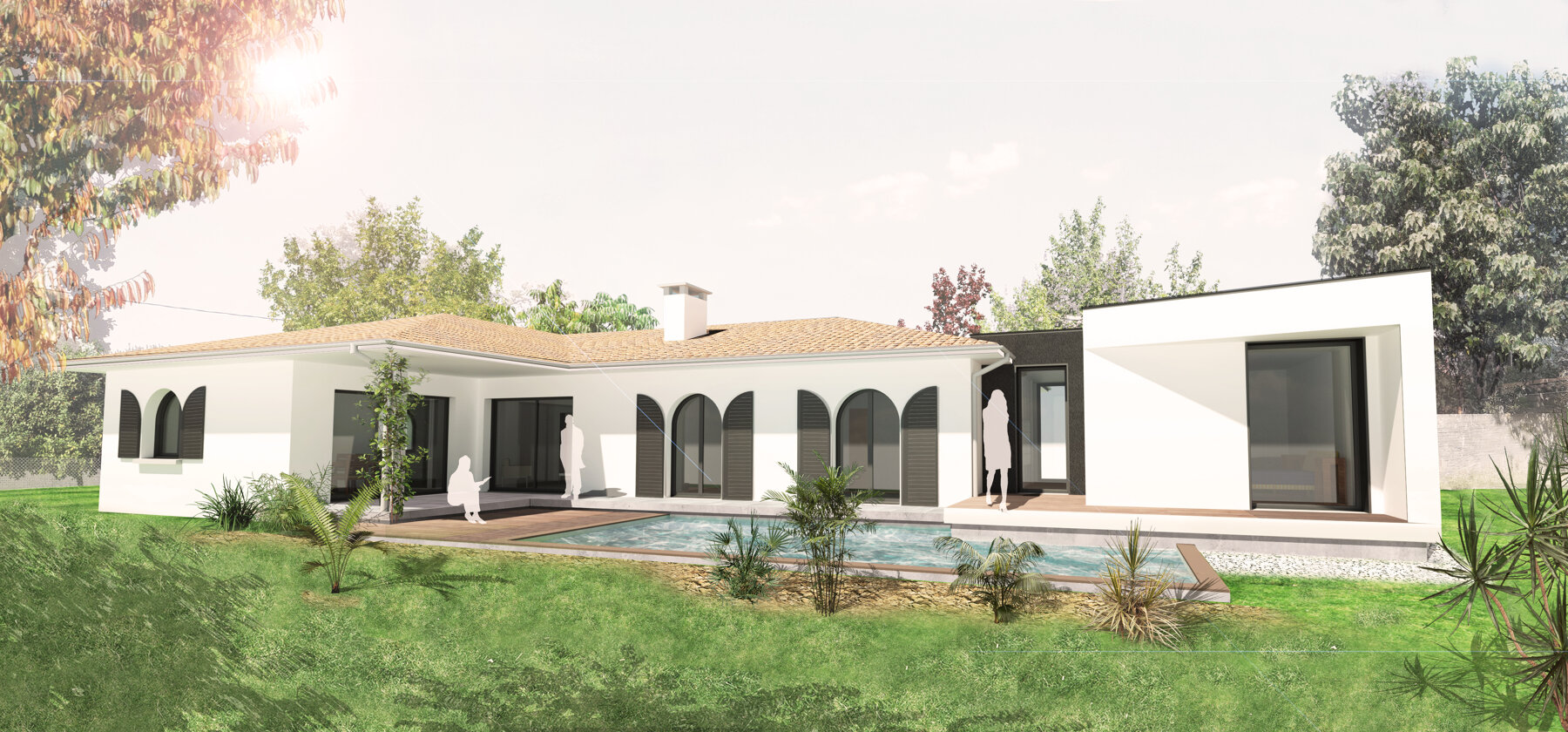 Rénovation et extension d'une maison