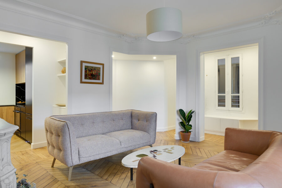 Projet Restructuration d’un appartement-Paris (75) réalisé par un architecte Archidvisor