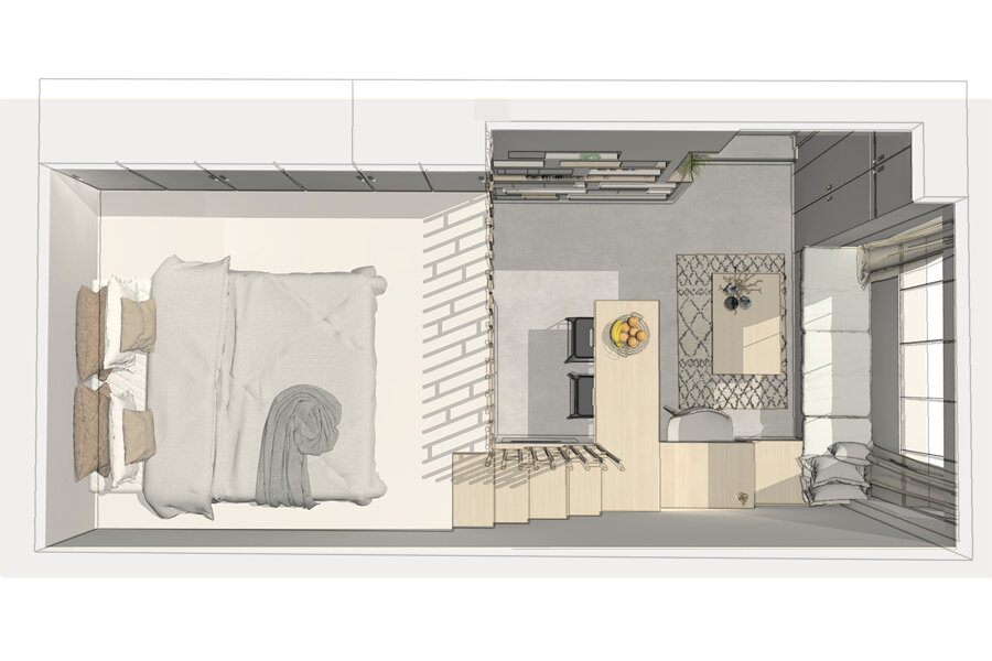 Projet Transformation atelier en appartement réalisé par un architecte Archidvisor