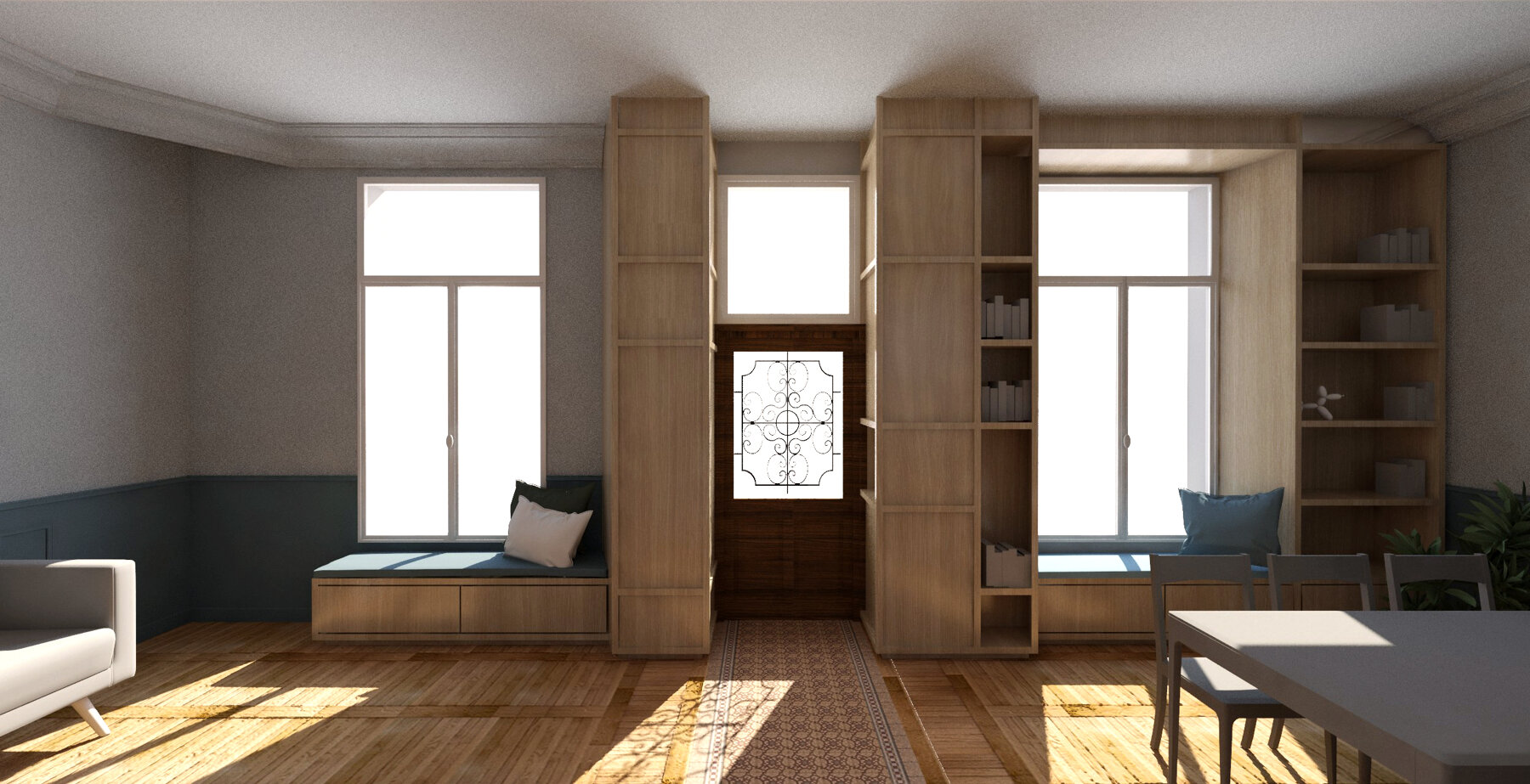 Rénovation d'une meulière
