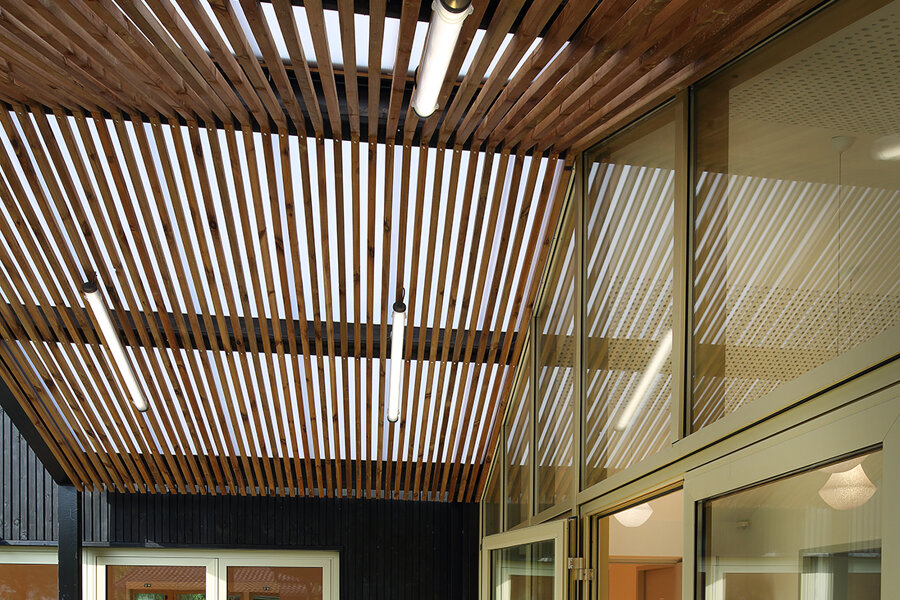 Projet Centre Social Cazaux | réhabilitation et extension à ossature bois réalisé par un architecte Archidvisor