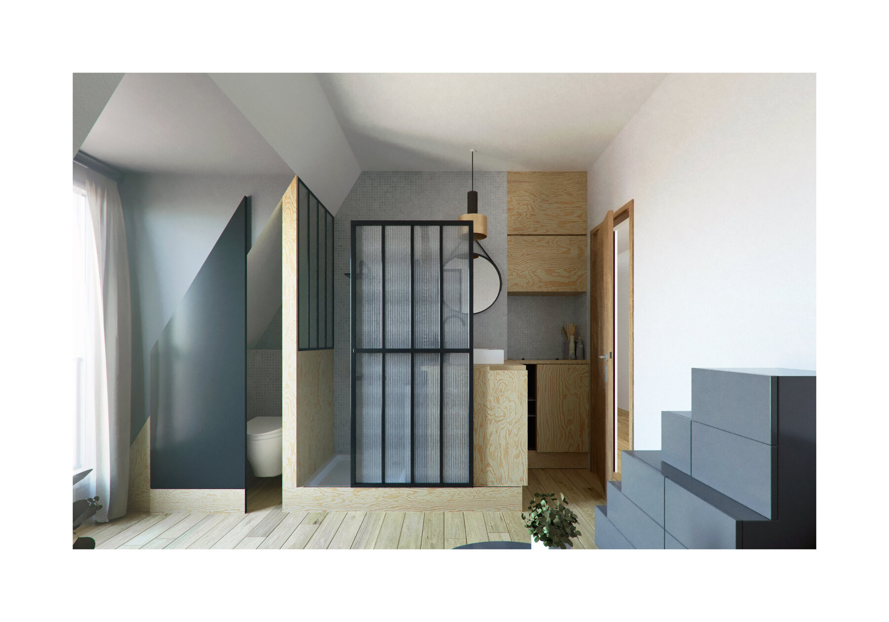 Aménagement intérieur - Appartement par un architecte Archidvisor