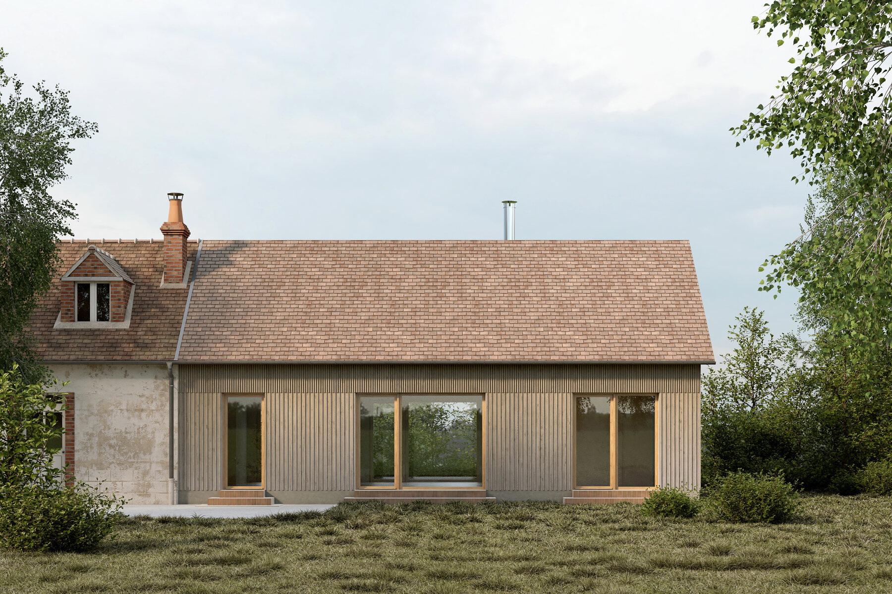 Extension - Maison individuelle par un architecte Archidvisor