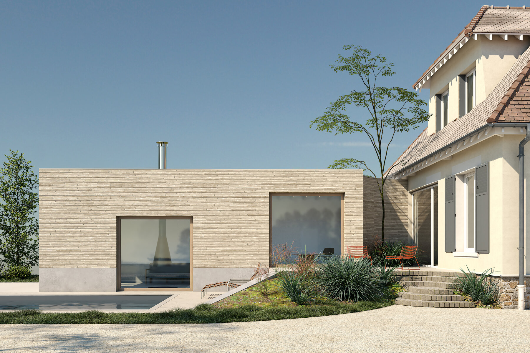 Extension - Maison individuelle par un architecte Archidvisor