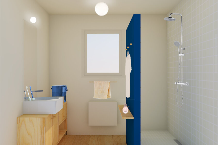 Projet Salle de bain réalisé par un architecte Archidvisor
