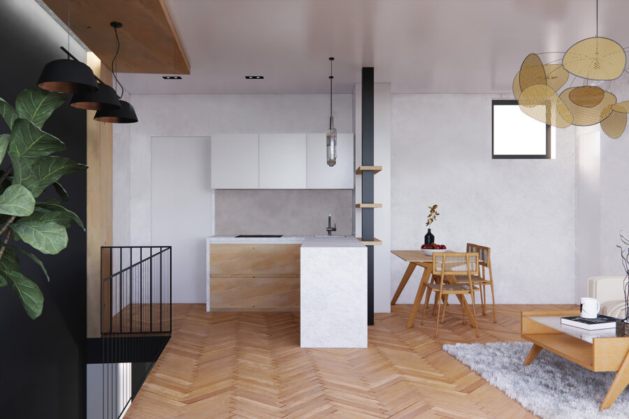 Projet Appartement à Paris 13 réalisé par un architecte Archidvisor