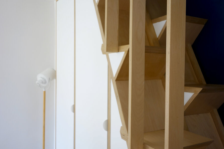 Projet 6TX _ Meuble-escalier à pas japonais réalisé par un architecte Archidvisor