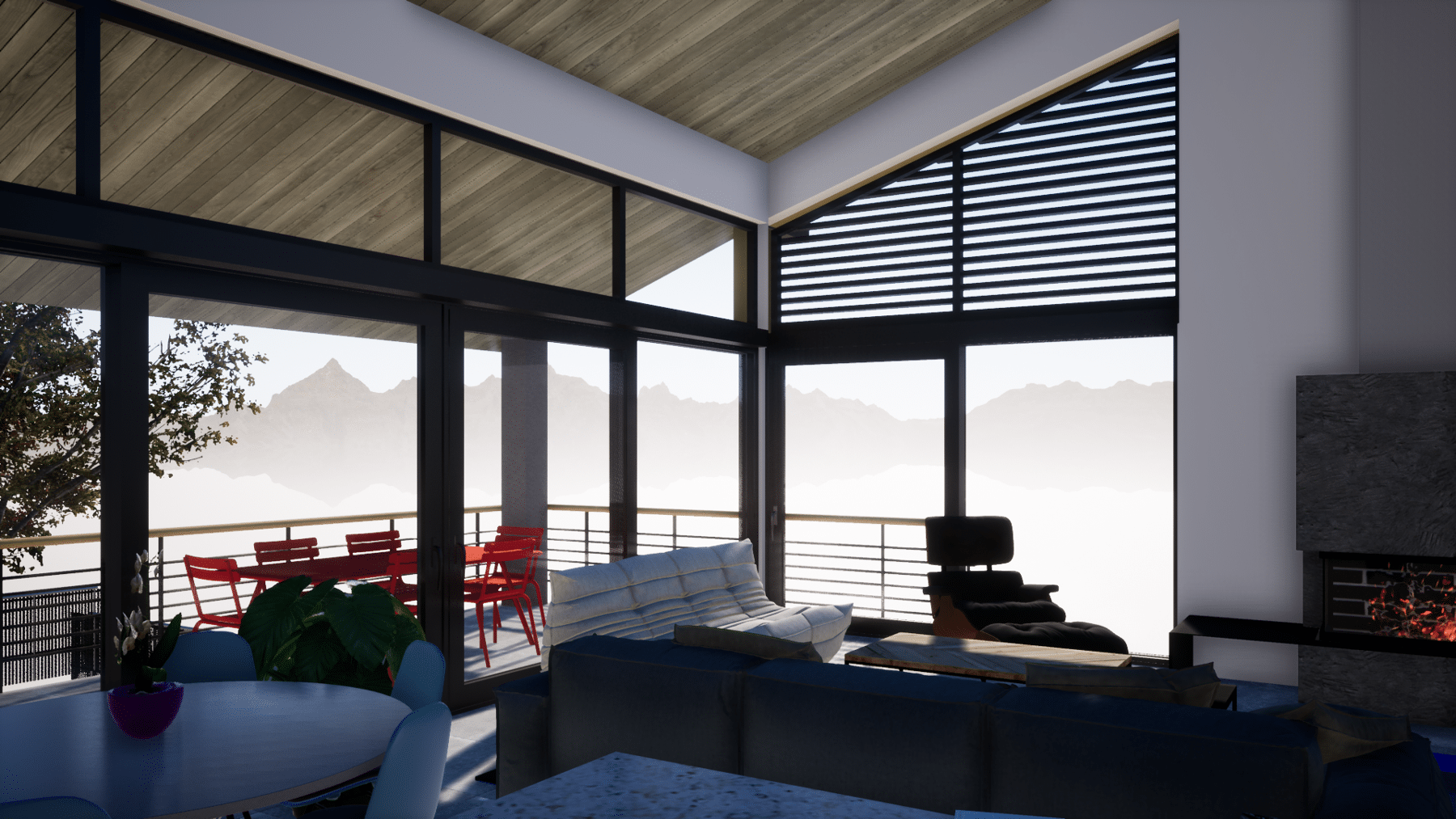 Agrandissement d'un Chalet