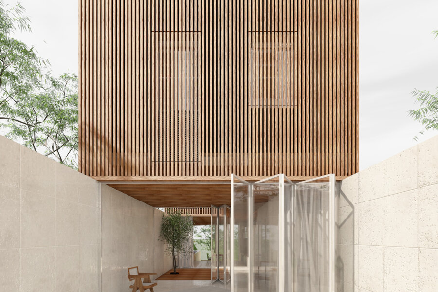 Projet VILLA 01 - Patio à Fontenay sous bois réalisé par un architecte Archidvisor