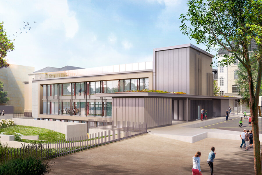 Projet Extension du groupe scolaire Saint-Joseph du Parchamp réalisé par un architecte Archidvisor