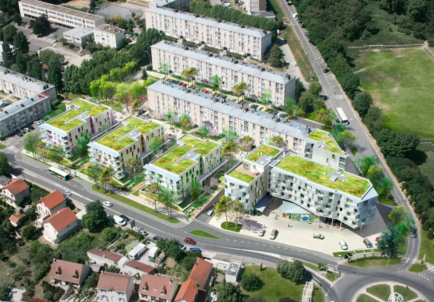 Construction neuve - Logements collectifs par un architecte Archidvisor