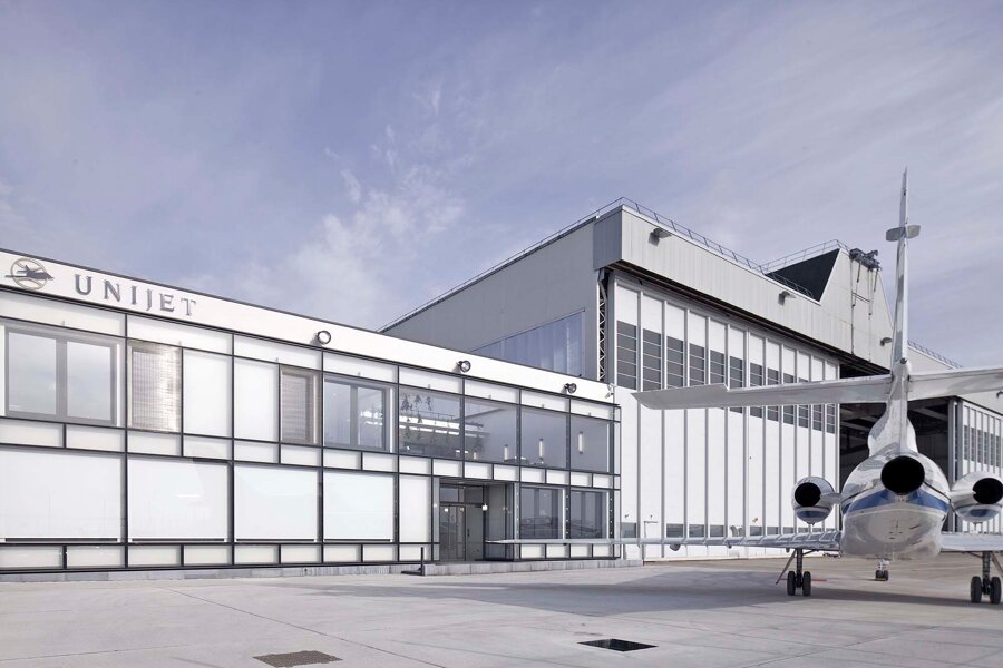 Projet Terminal d'aviation d'affaires au Bourget réalisé par un architecte Archidvisor