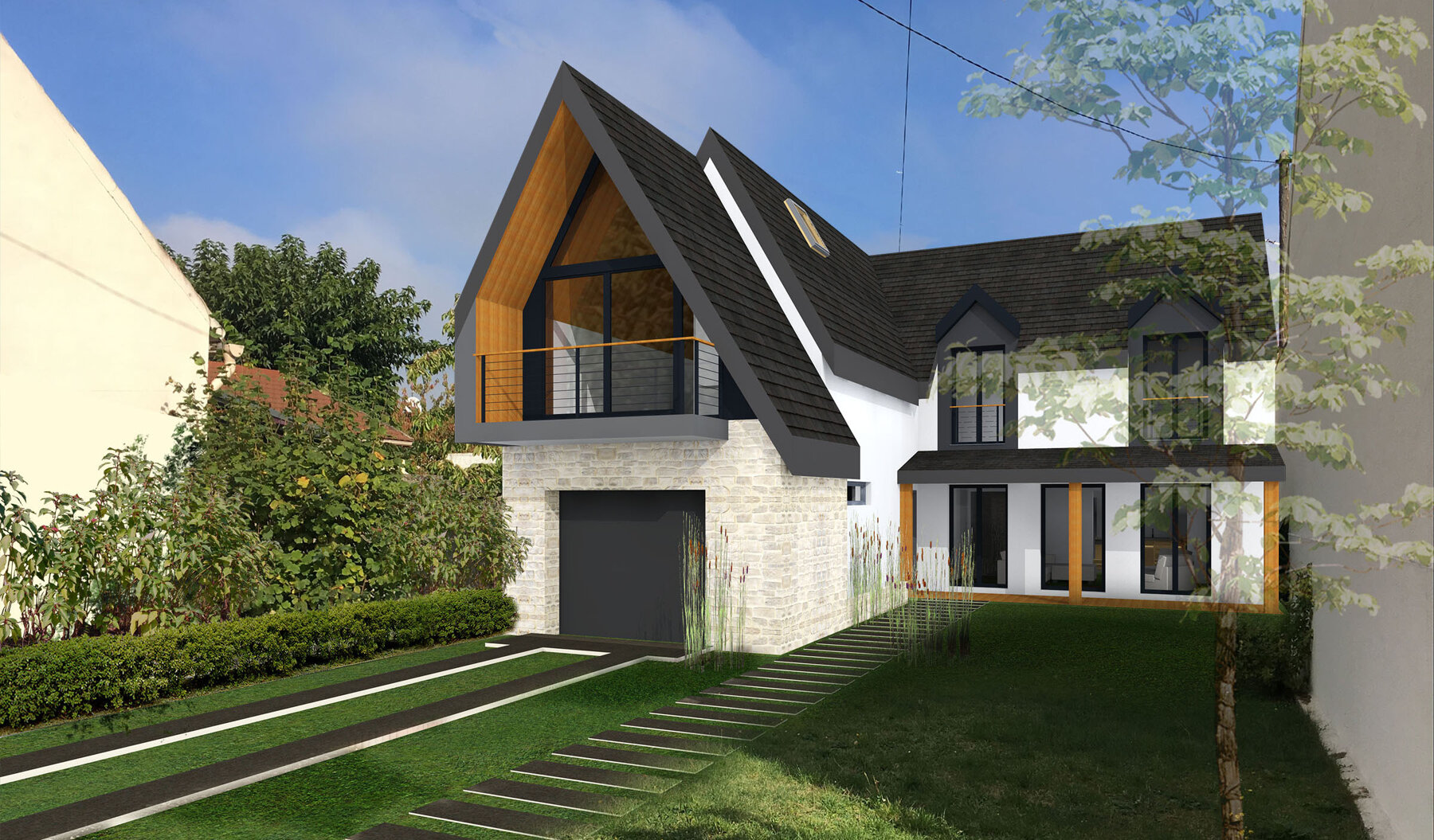 Extension - Maison individuelle par un architecte Archidvisor