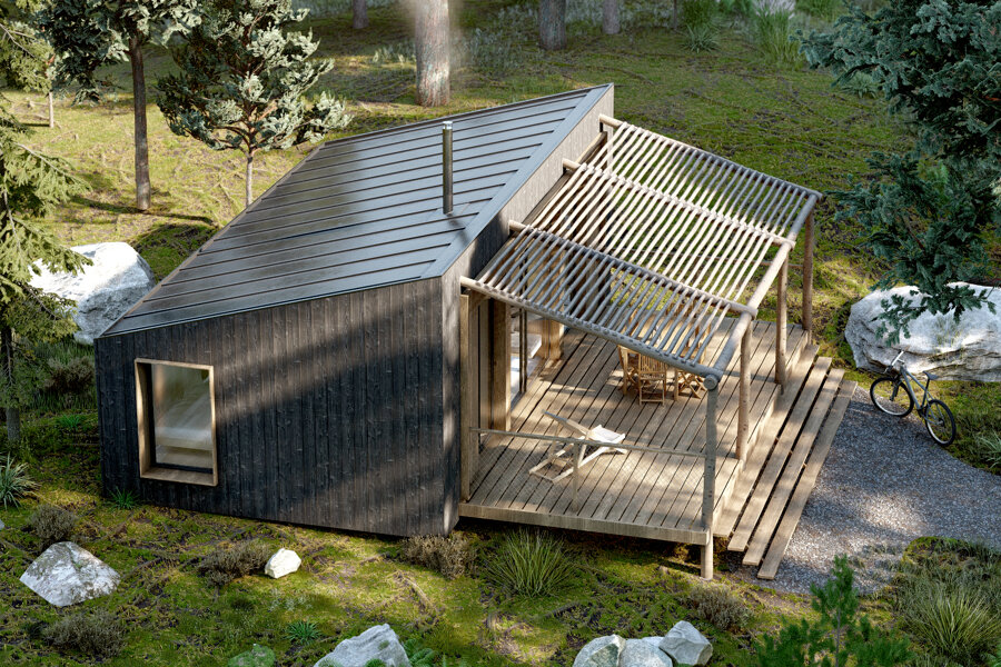 Projet HUTTOPIA - Réalisation d'une Tiny House au cœur de la forêt réalisé par un architecte Archidvisor