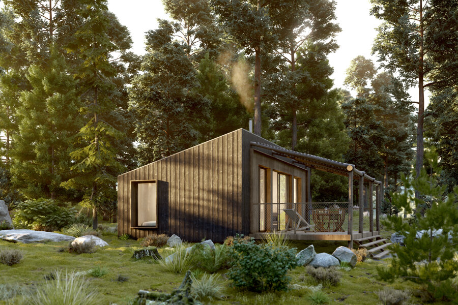 Projet HUTTOPIA - Réalisation d'une Tiny House au cœur de la forêt réalisé par un architecte Archidvisor