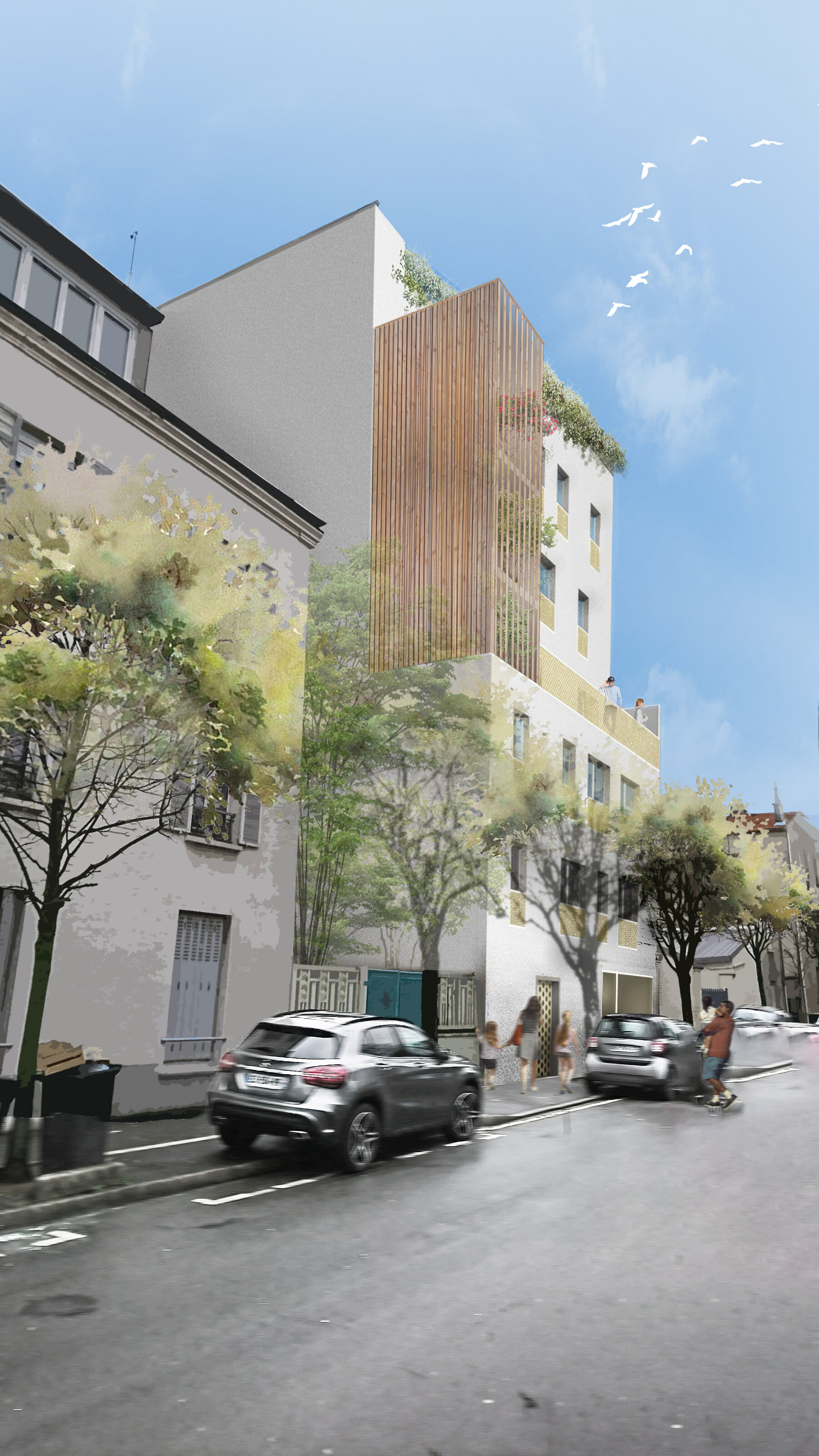 Construction neuve - Logements collectifs par un architecte Archidvisor