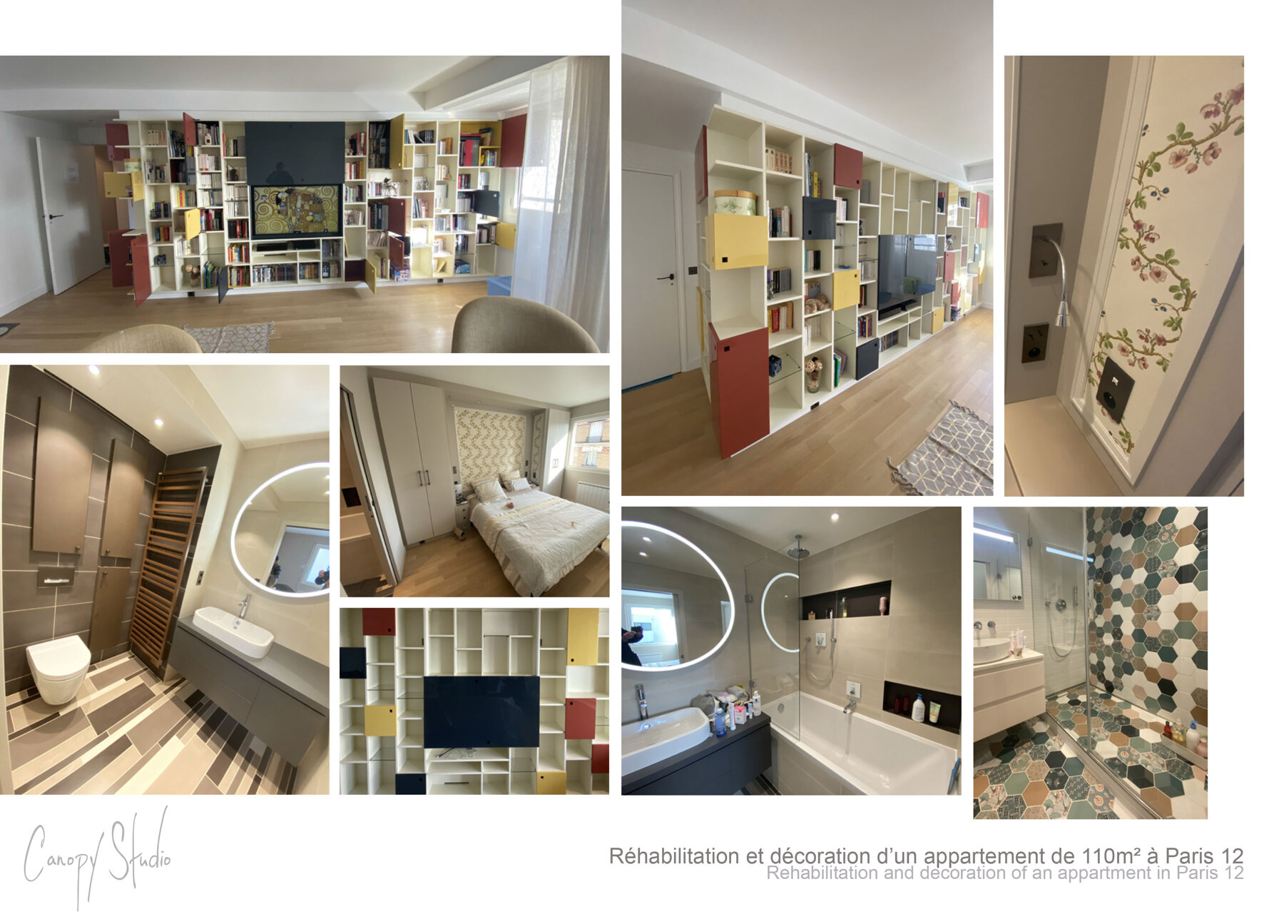 Aménagement intérieur - Appartement par un architecte Archidvisor