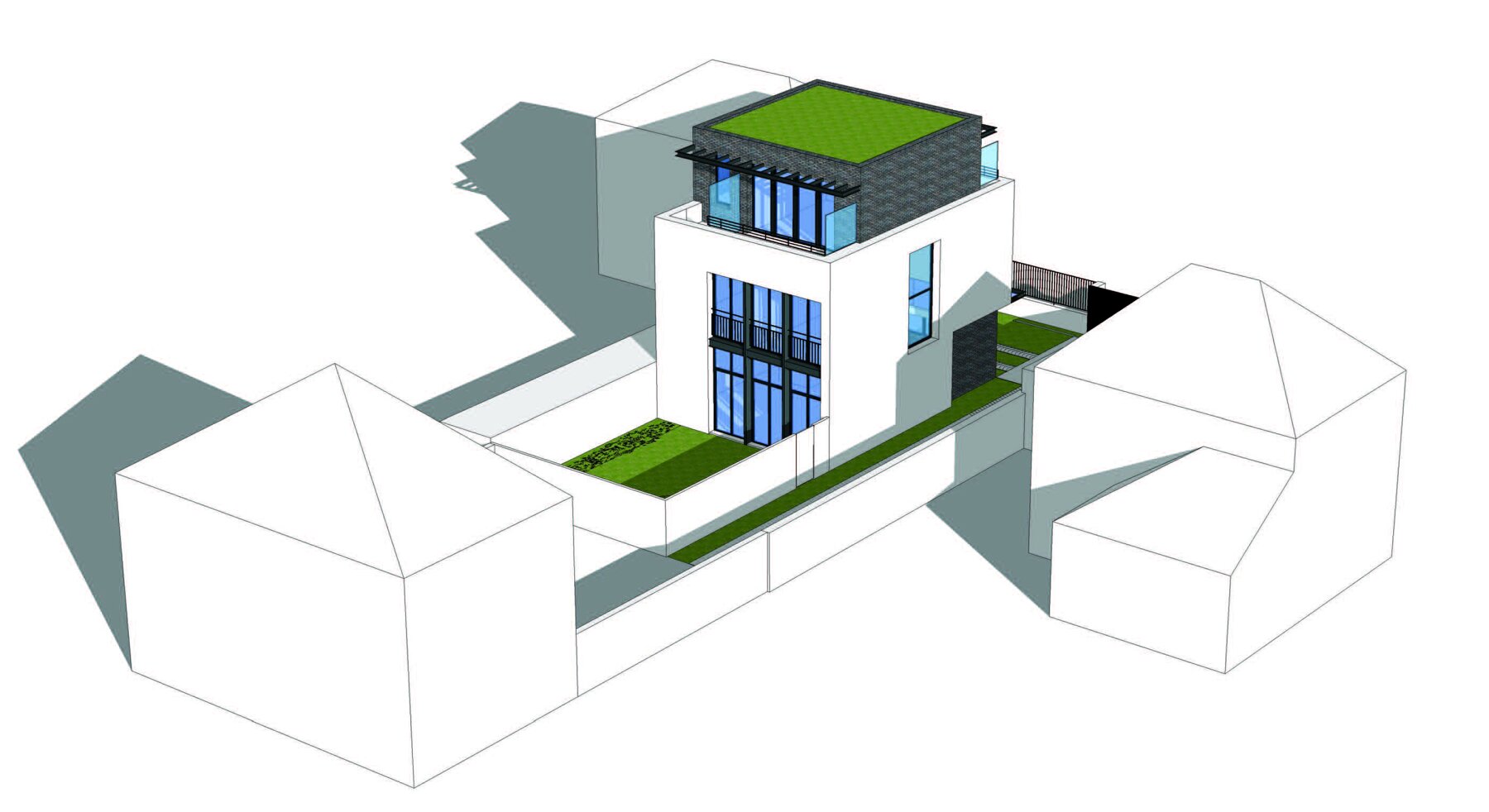 Construction neuve - Terrain à construire par un architecte Archidvisor