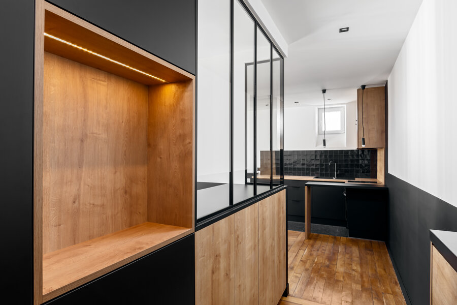 Projet Réhabilitation d'un appartement parisien réalisé par un architecte d'intérieur Archidvisor