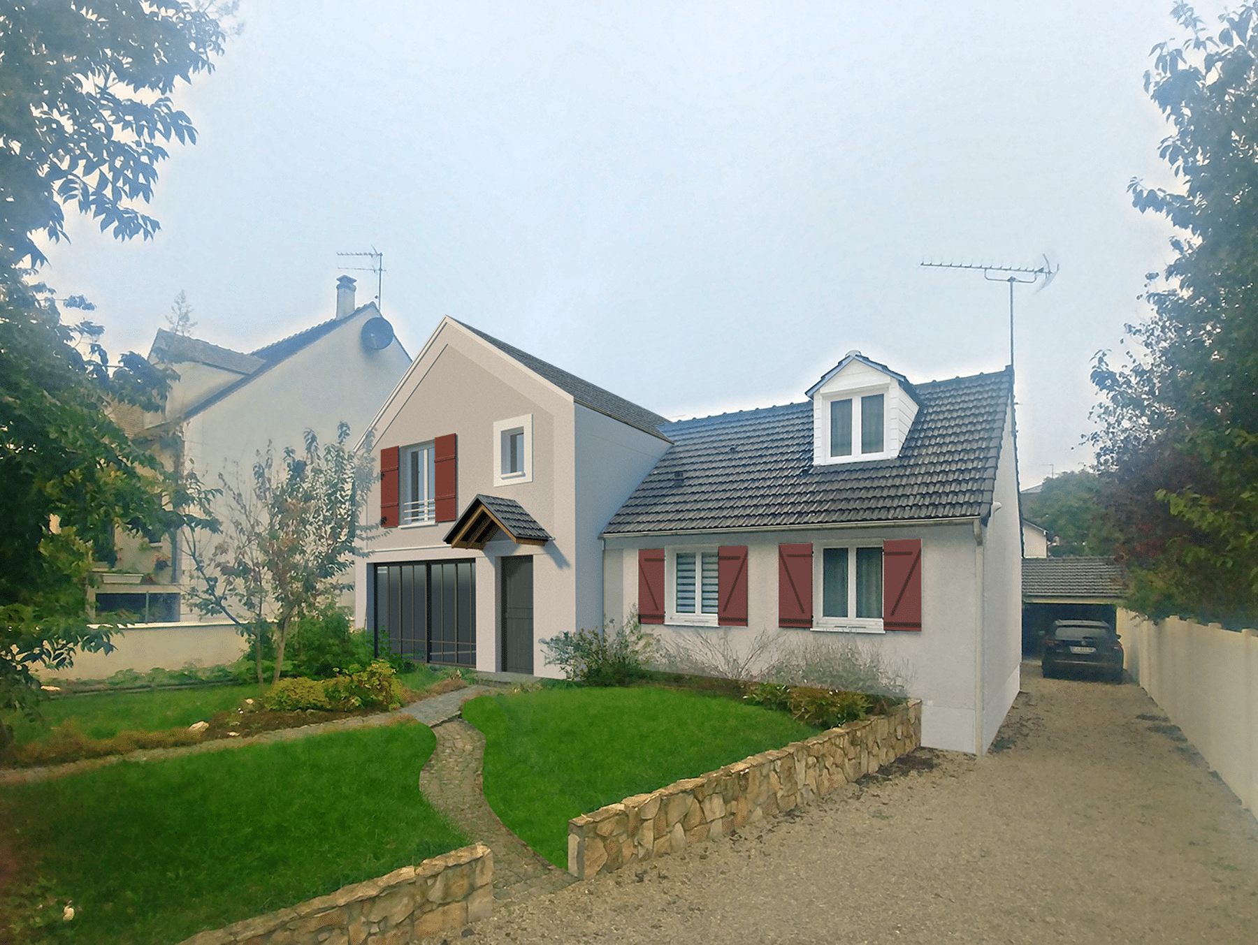 Extension - Maison individuelle par un architecte Archidvisor