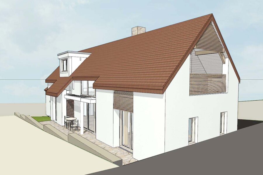 Projet Extension d'une maison individuelle réalisé par un architecte Archidvisor