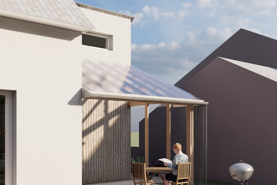 Projet Extension de maison à Loiron réalisé par un architecte Archidvisor