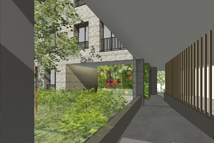 Projet Les Jardins Dufour réalisé par un architecte Archidvisor