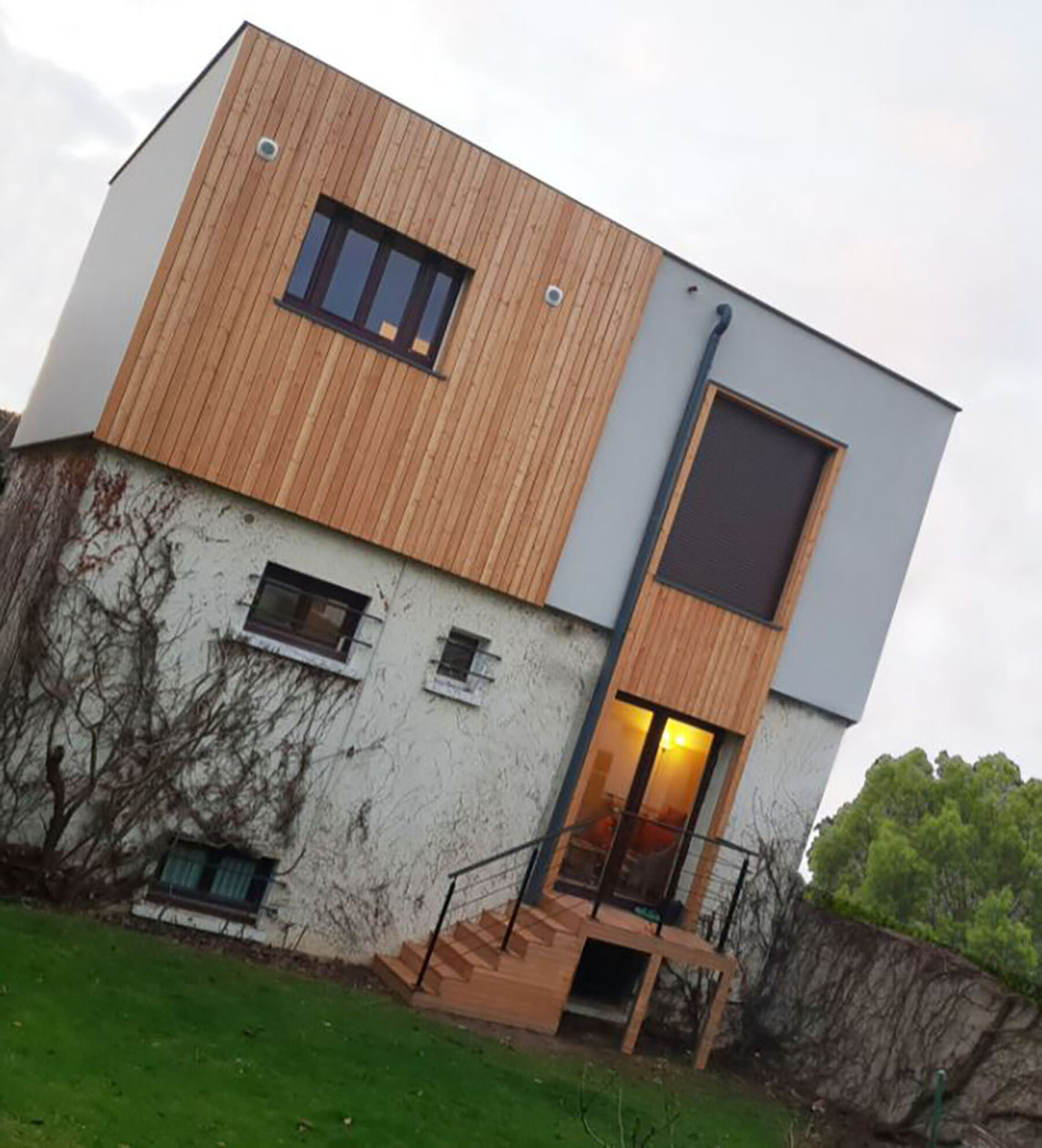 Surélévation - Maison individuelle par un architecte Archidvisor