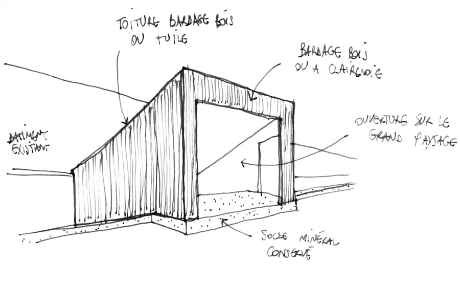 Projet CHAMPAGNE DEUTZ - Aménagement d'un pavillon pour l'accueil du public - BATI-VINI Ingénierie mandataire réalisé par un architecte Archidvisor