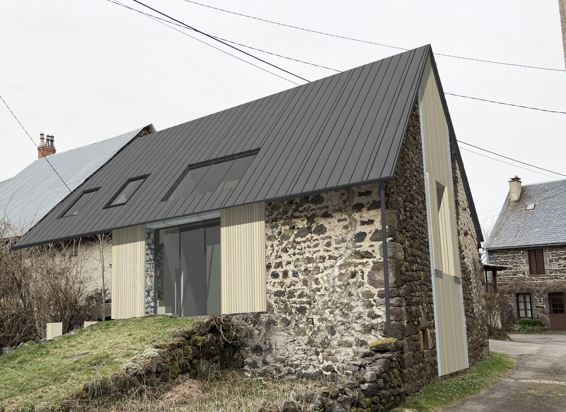 Changement de destination - Maison individuelle par un architecte Archidvisor