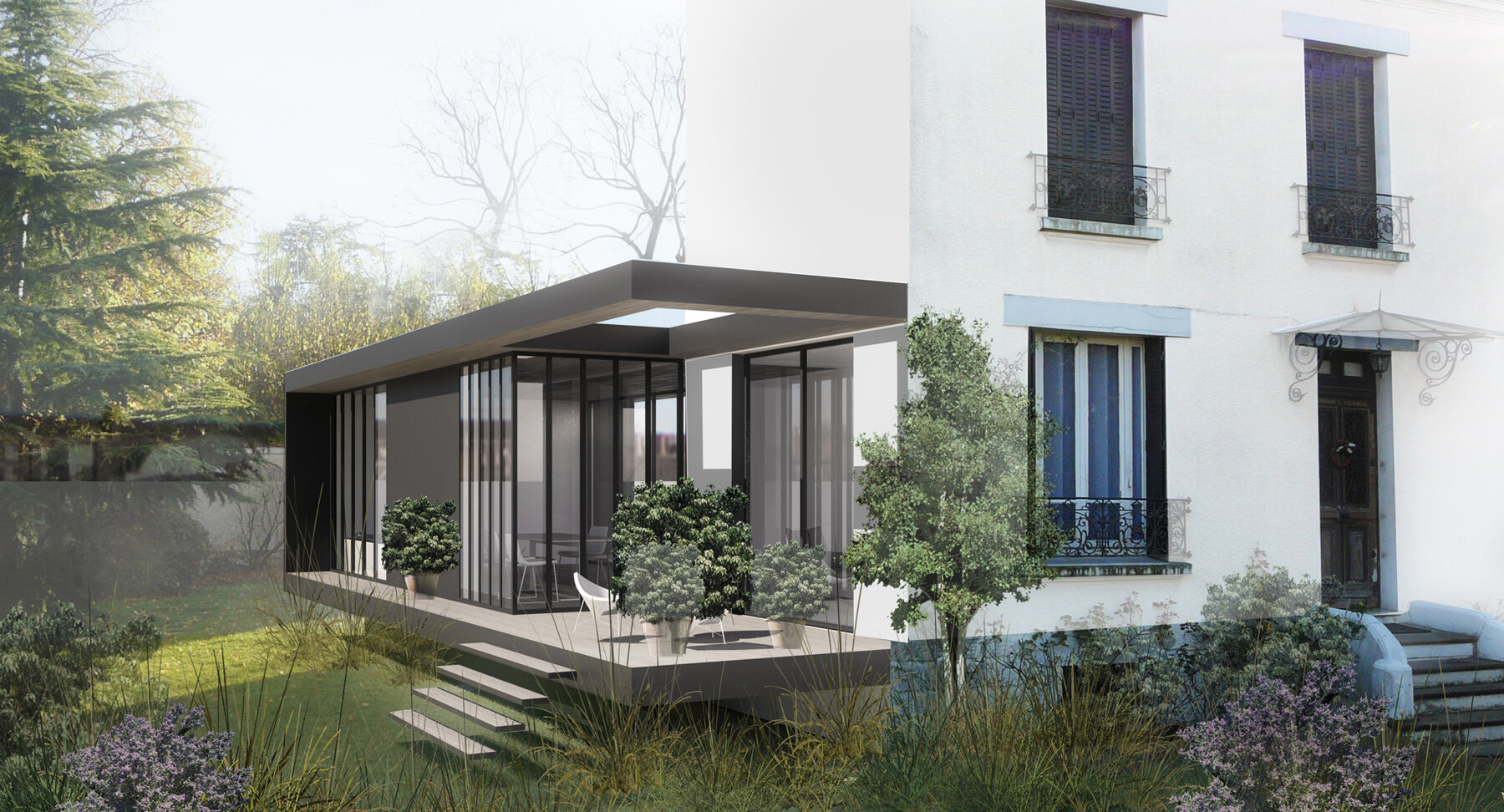 Extension - Maison individuelle par un architecte Archidvisor