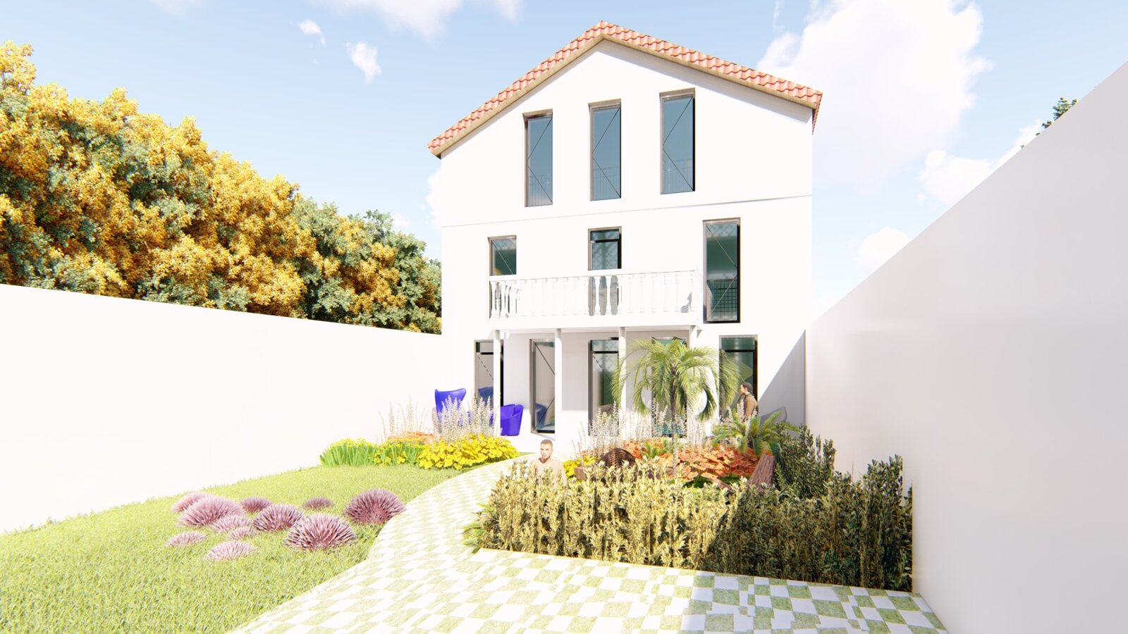 Extension à Drancy — vue du projet