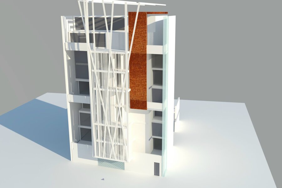 Projet Construction d'un immeuble résidentiel R+6 réalisé par un architecte Archidvisor