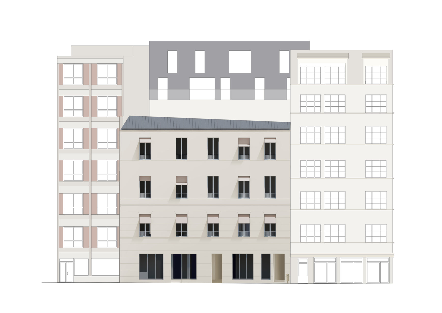 Surélévation - Logements collectifs par un architecte Archidvisor